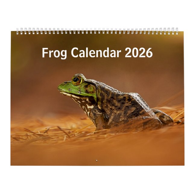 Frog Calendar 2025 (Cover)
