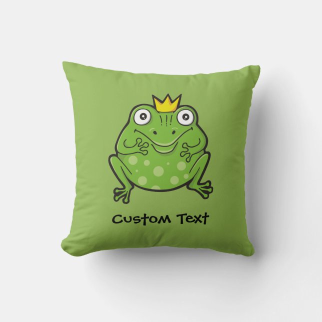 Frog Cartoon Cushion (Front)