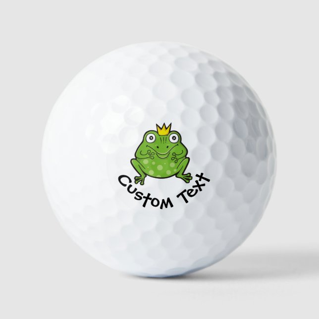 Frog Cartoon Golf Balls (Front)