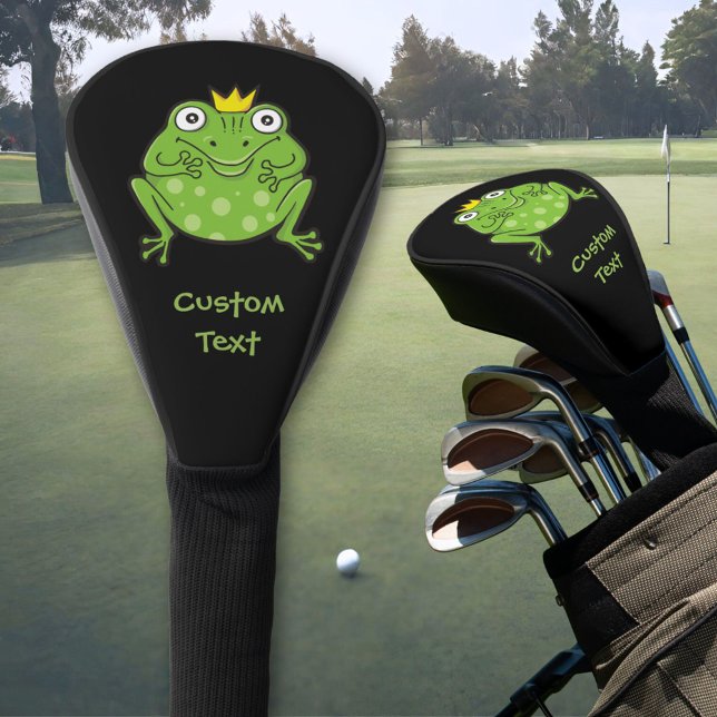 Frog Cartoon Golf Head Cover (Creator Uploaded)