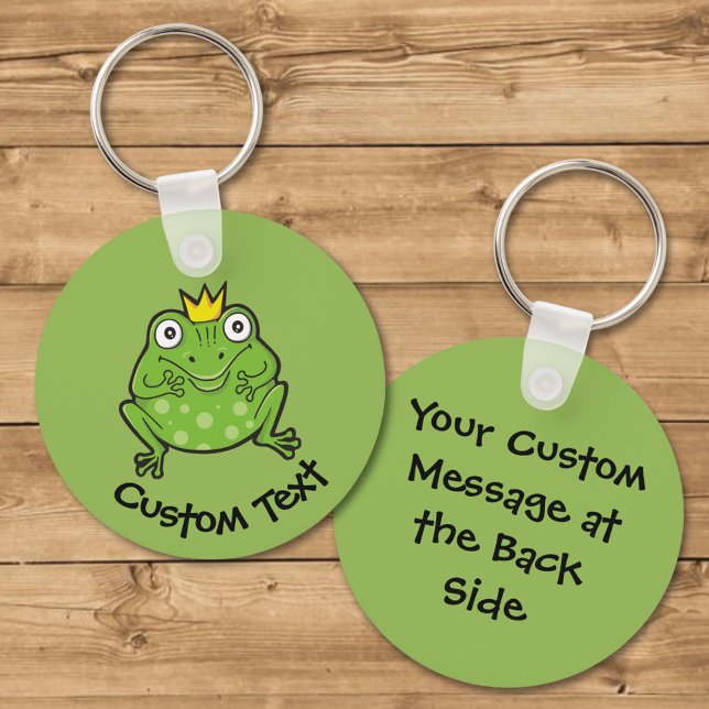 Frog Cartoon Keychain (Creator Uploaded)