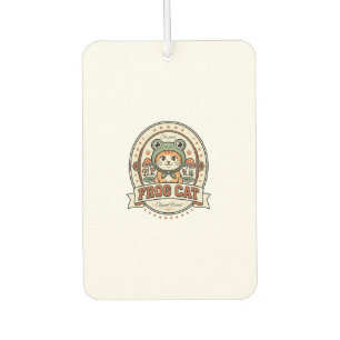 Frog Cat Frogcore Cat Vintage Vector Art Shirt Des Car Air Freshener