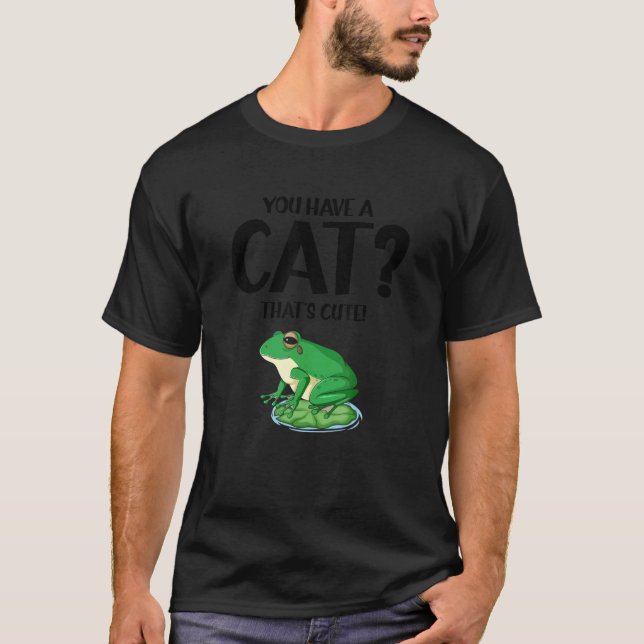 Frog Catching For Bullfrog Hunter and Frog Catcher T-Shirt (Front)
