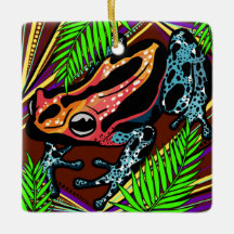 Frog Ceramic Ornament