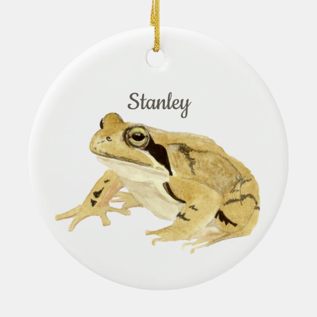 Frog Ceramic Tree Decoration (Back)