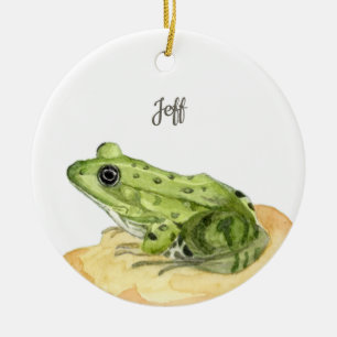 Frog Ceramic Tree Decoration
