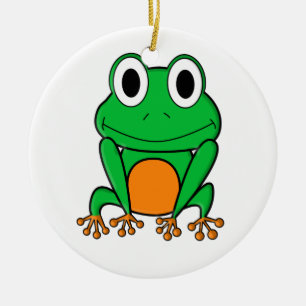 Frog Ceramic Tree Decoration