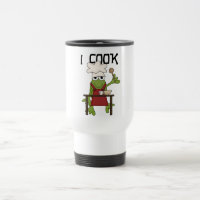 Frog Chef I Cook Tshirts and Gifts
