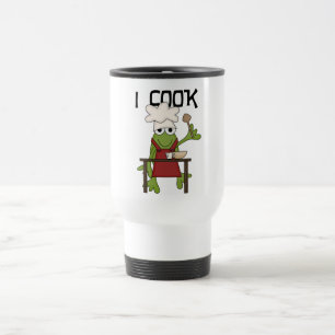 Frog Chef I Cook Tshirts and Gifts Travel Mug