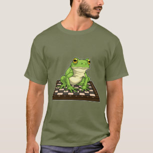 Frog Chessboard Chess T-Shirt