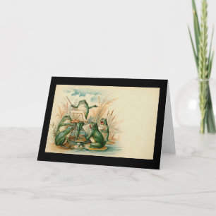 "Frog Chorus" Greeting Card