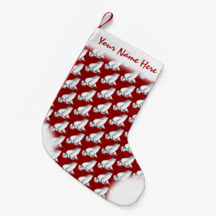 Frog Christmas Stocking Custom Bullfrog Stocking