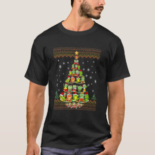 Frog Christmas Ugly Sweater Christmas Tree