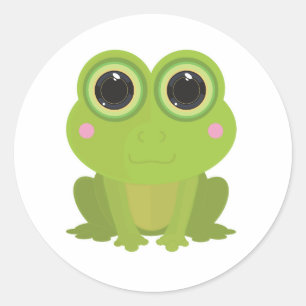 Frog Classic Round Sticker