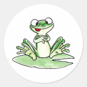 Frog Classic Round Sticker