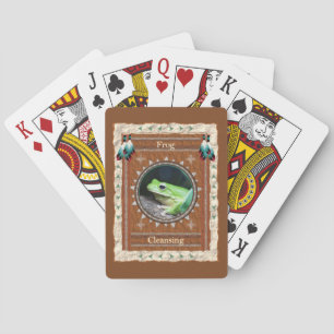 Frog Cleansing Energy Playing Cards
