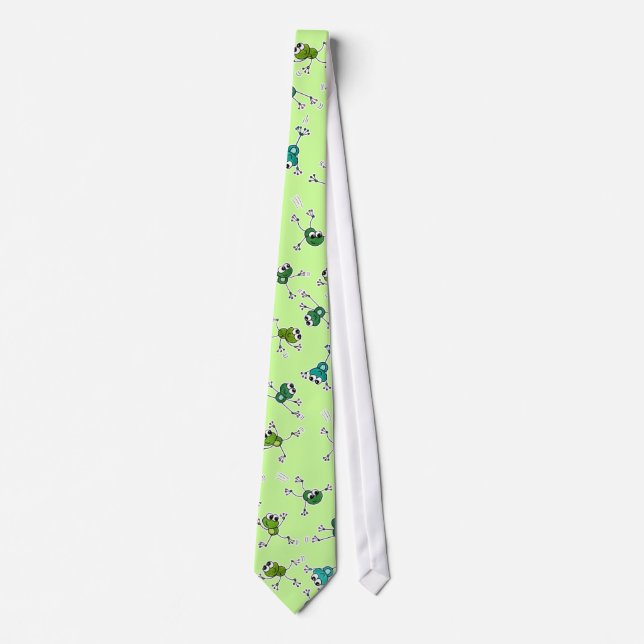 Frog Collage Tie (Front)