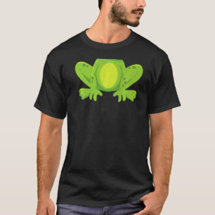 Frog Costume Toad Kids Cute Frog Halloween   T-Shirt
