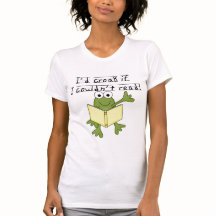 Frog Croak If I Couldn't Read Tshirts and Gifts