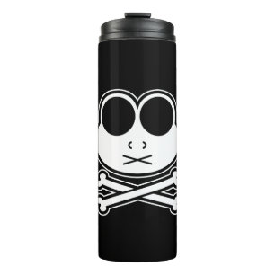 Frog Cross Bone - Cutout Thermal Tumbler