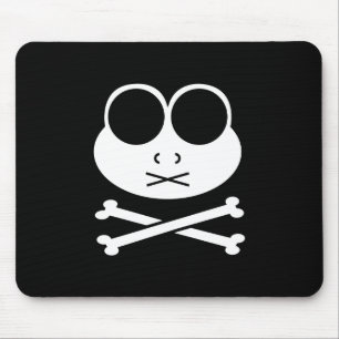 Frog Cross Bone Mouse Mat