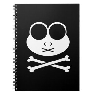 Frog Cross Bone Notebook