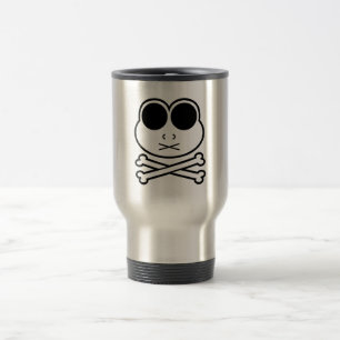 Frog Cross Bone Travel Mug