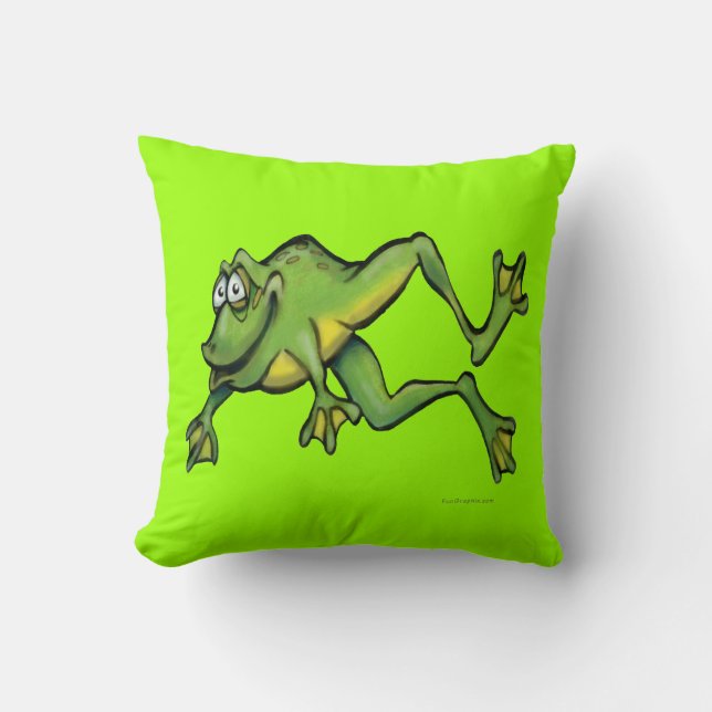Frog Cushion (Front)