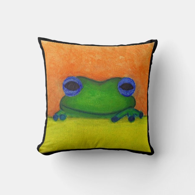 frog cushion (Front)