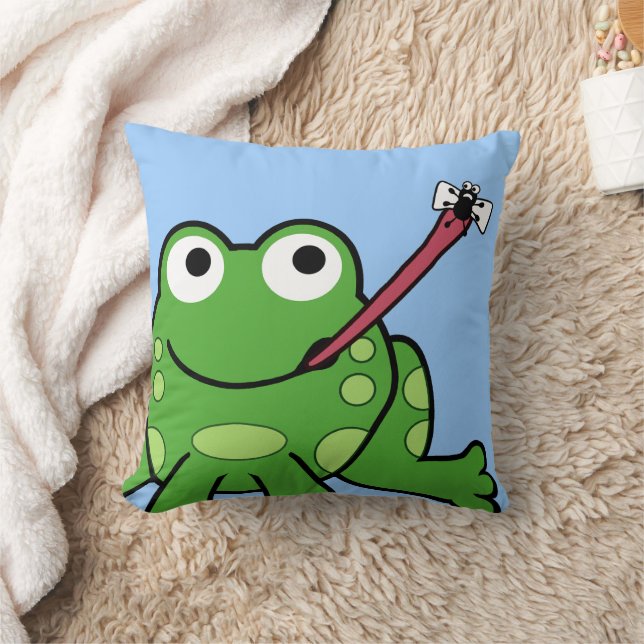 Frog Cushion (Blanket)