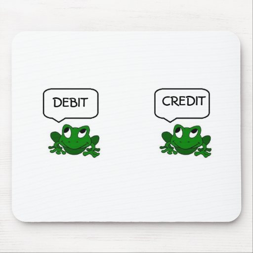 Image of Frog Debit or Credit Mousepad