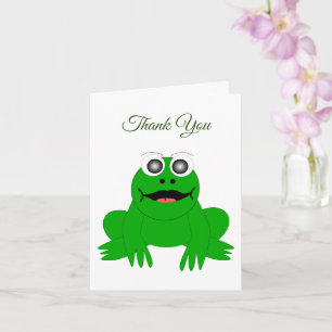 Frog Design Thank You Card