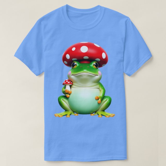 Frog Drawing for frog and froggie lover toad fan a T-Shirt (Design Front)
