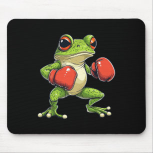 Frog Dressed As A Boxer Funny Boxing Mouse Mat