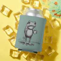 Frog Drinking Coffee Meme Mystical Toad Frog Lover