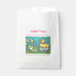 FROG & DUCK PRINCE, EASTER EGG FAVOR BAGS White