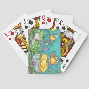 FROG & DUCK PRINCE EASTER PLAYING CARDS Poker