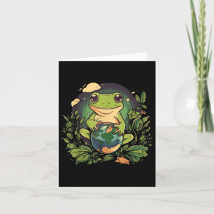 Frog Earth Day Card