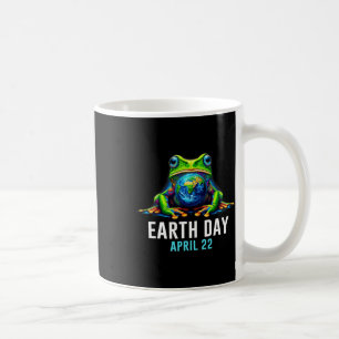 Frog Earth Day Save The Planet Colourful Coffee Mug