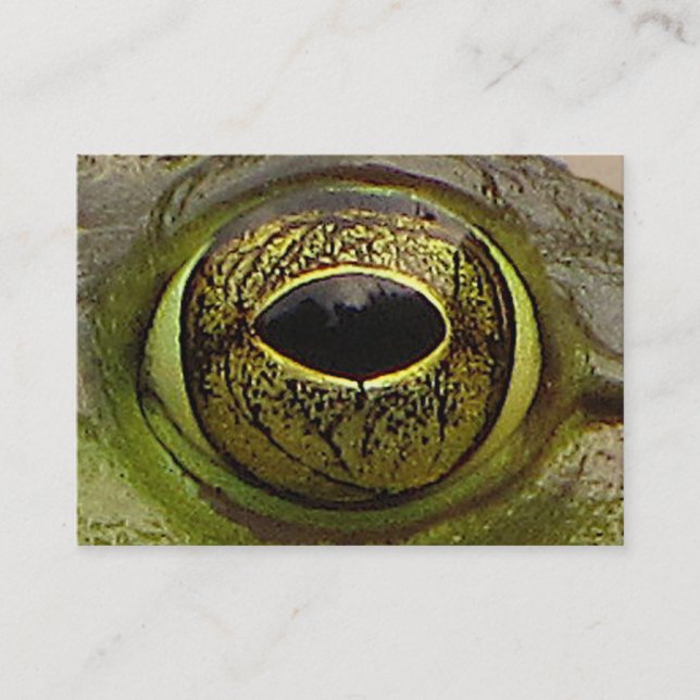 Frog Eye ATC Business Card (Front)