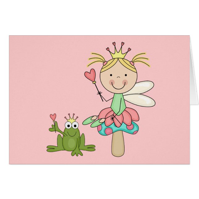 Frog Fairy - Blonde T-shirts and Gifts (Front Horizontal)