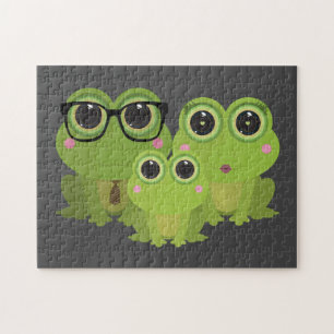 Frog Family Jigsaw Puzzle