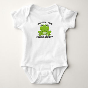 Frog Favourite Animal Sweet Frogs For Animal Lover Baby Bodysuit