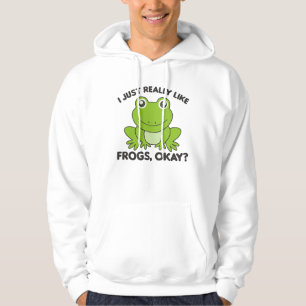 Frog Favourite Animal Sweet Frogs For Animal Lover Hoodie