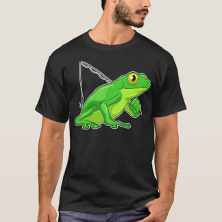 Frog Fisher Fishing rod T-Shirt
