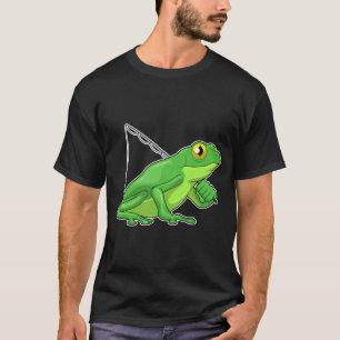 Frog Fisher Fishing rod T-Shirt