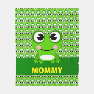Frog Fleece Blanket