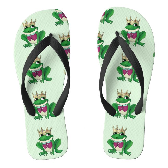 frog flip flops (Footbed)