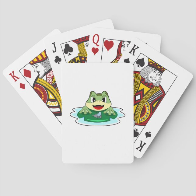 Frog Fly Playing Cards (Back)