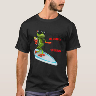 Frog For Women Men I Enjoyed My Summer Free And T T-Shirt